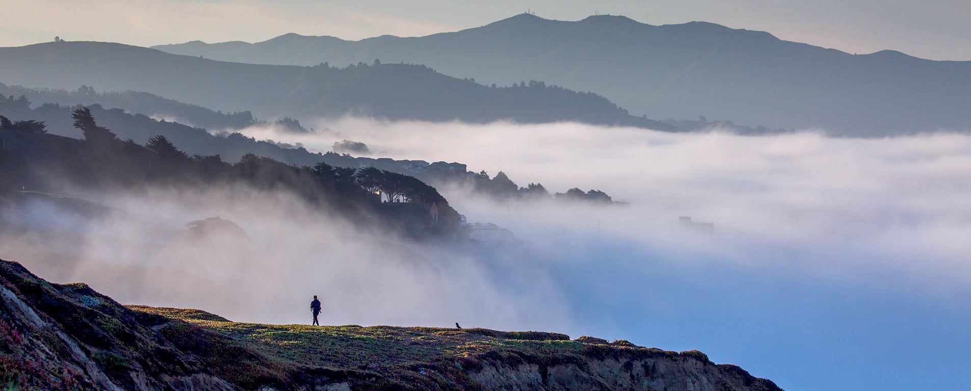 Pacifica Foggy Hillsides