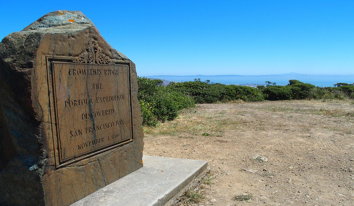 San Francisco Bay Discovery Site Marker